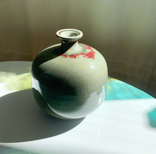 Vintage Sven Hofverberg Vase | Swedish vintage ceramics