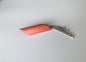 Wood red brooch by Aarikka Finland