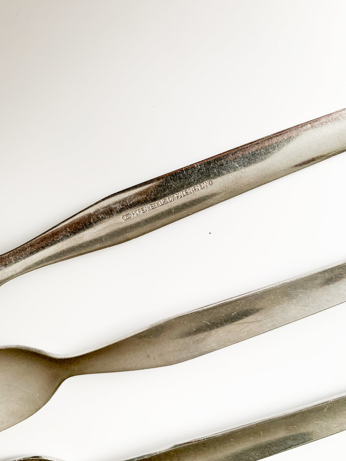 Tapio Wirkkala 4 Caravelle Dessert Forks | Hopeakeskus OY