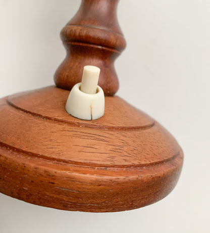 Lival Teak Vintage Tischleuchte | Finnland 1960er Jahre