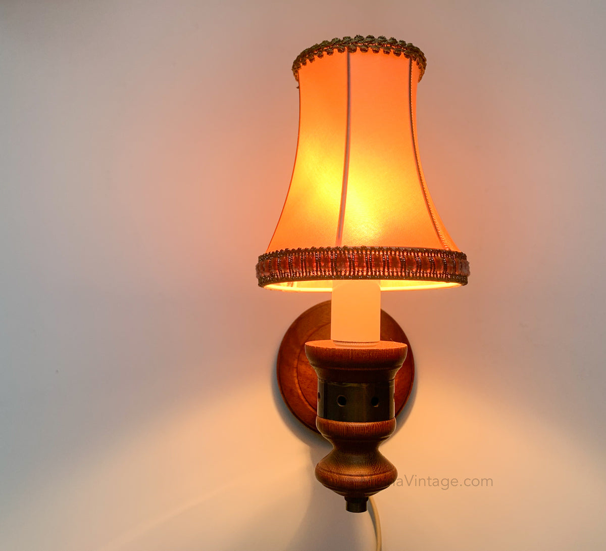 Lival Teak Vintage Tischleuchte | Finnland 1960er Jahre
