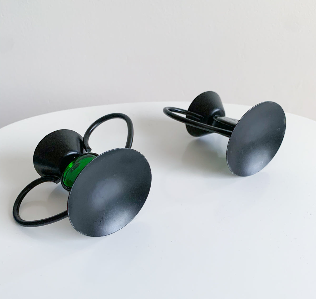 2 Gunnar Ander candle holders for Ystad Metall