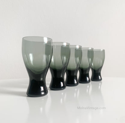 Riihimäen Lasi Pingviini Glasses | Helena Tynell | Set of 5