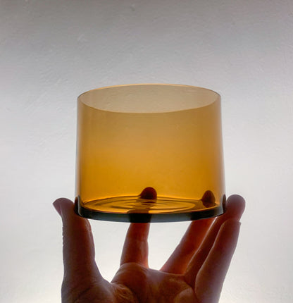 Bowl Purtilo amber | Kaj Franck Nuutajärvi