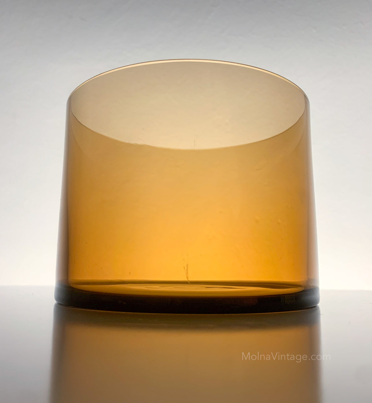 Bowl Purtilo amber | Kaj Franck Nuutajärvi