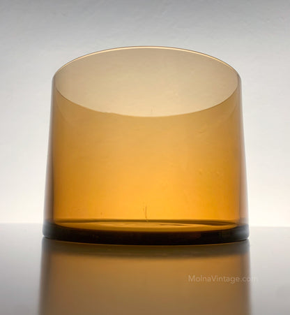 Bowl Purtilo amber | Kaj Franck Nuutajärvi