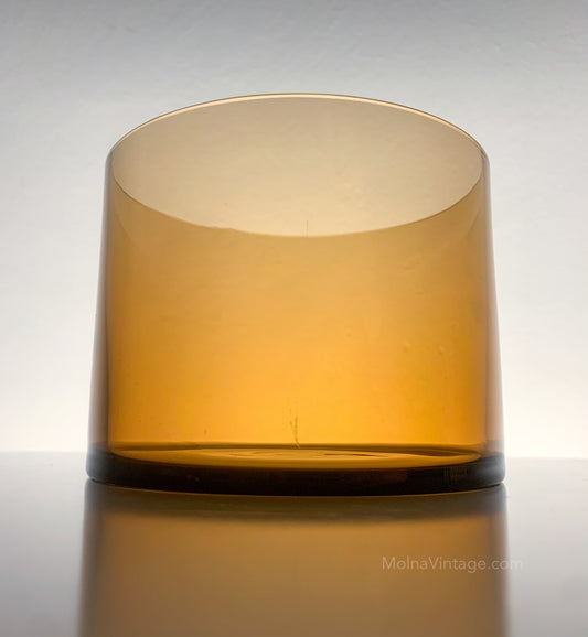 Bowl Purtilo amber | Kaj Franck Nuutajärvi