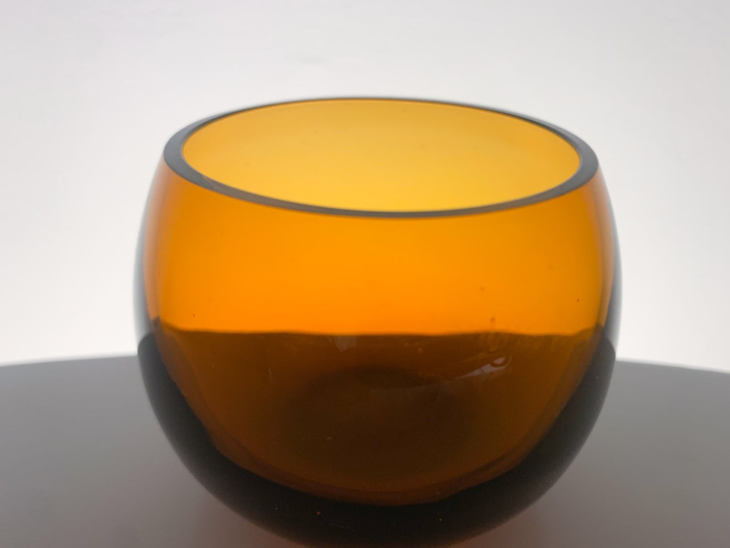 Midcentury glass drinking glasses