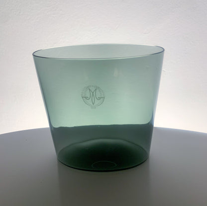 SH 142 grey glass vase | Saara Hopea Nuutajärvi