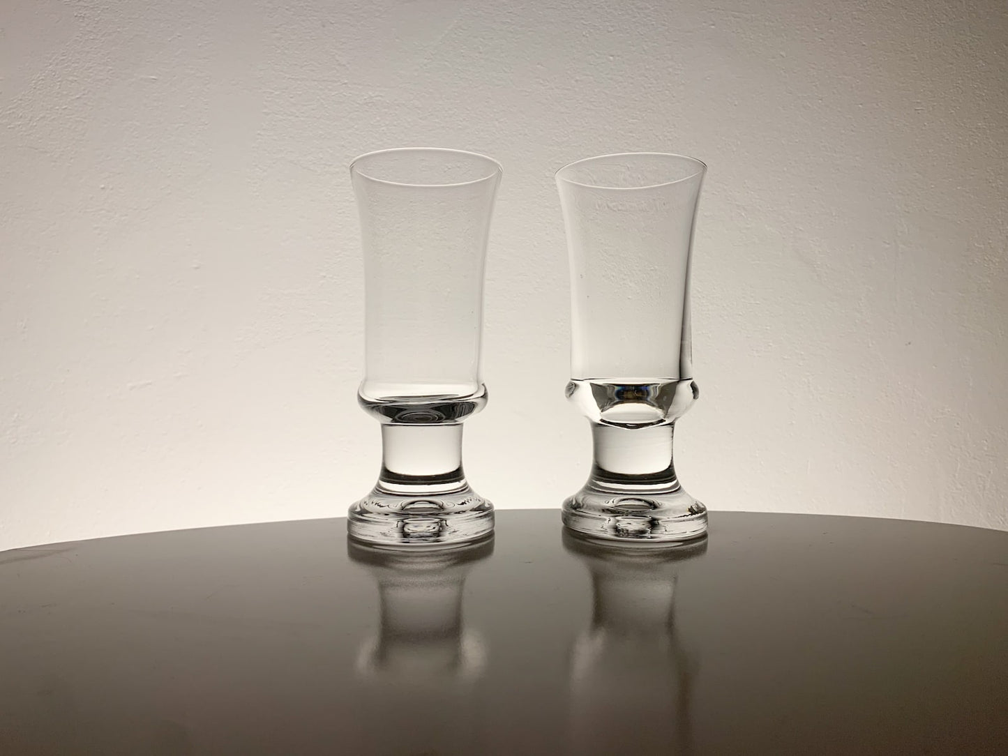 Iittala Finland handmade champagne flutes 