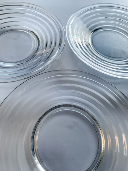 Aino Aalto, 3 Dessert plates Aalto, Riihimaki