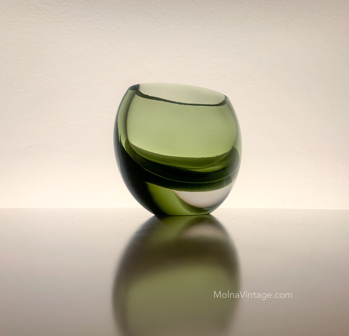 3304 art glass by Tapio Wirkkala, Iittala