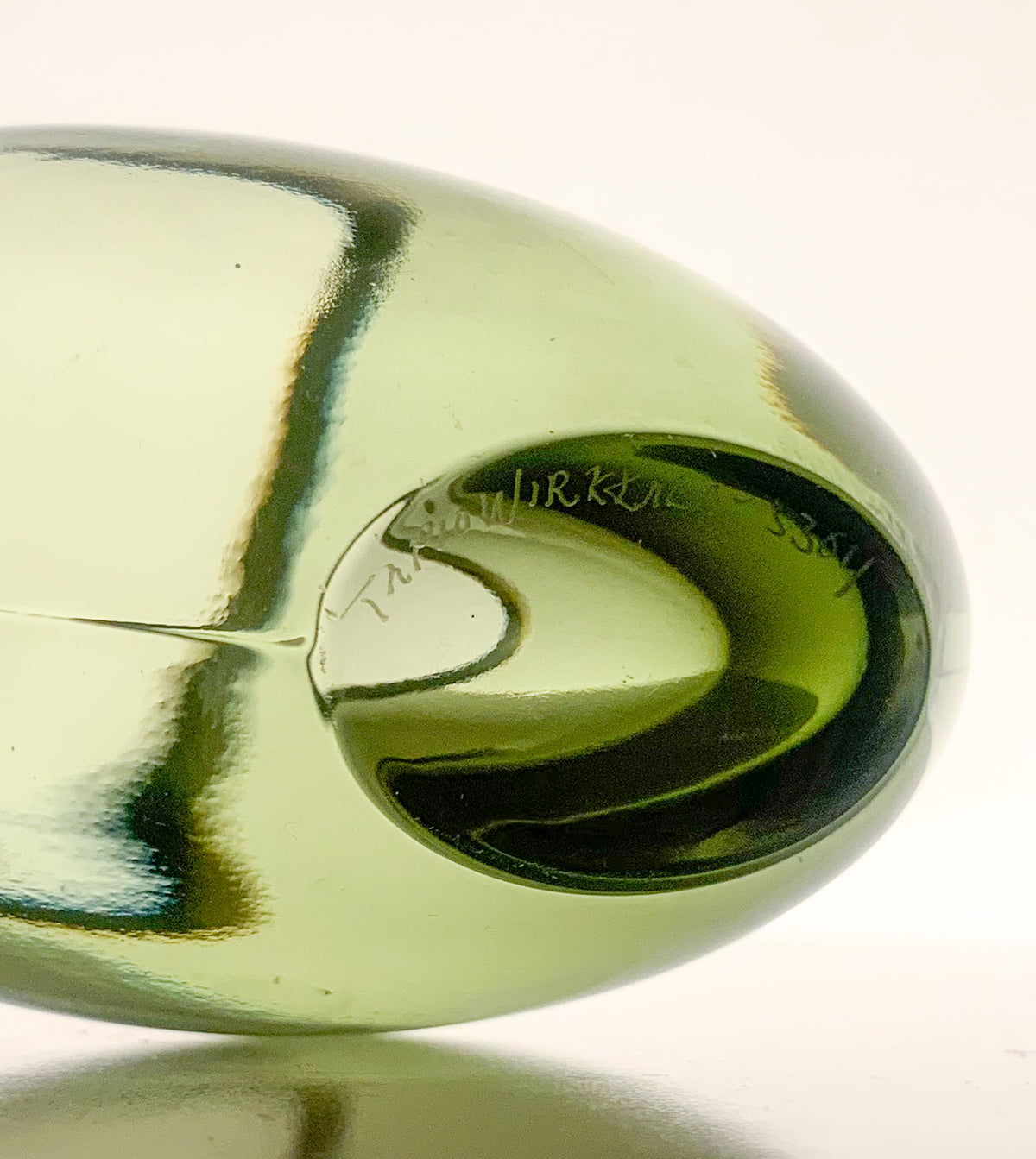 3304 art glass by Tapio Wirkkala, Iittala