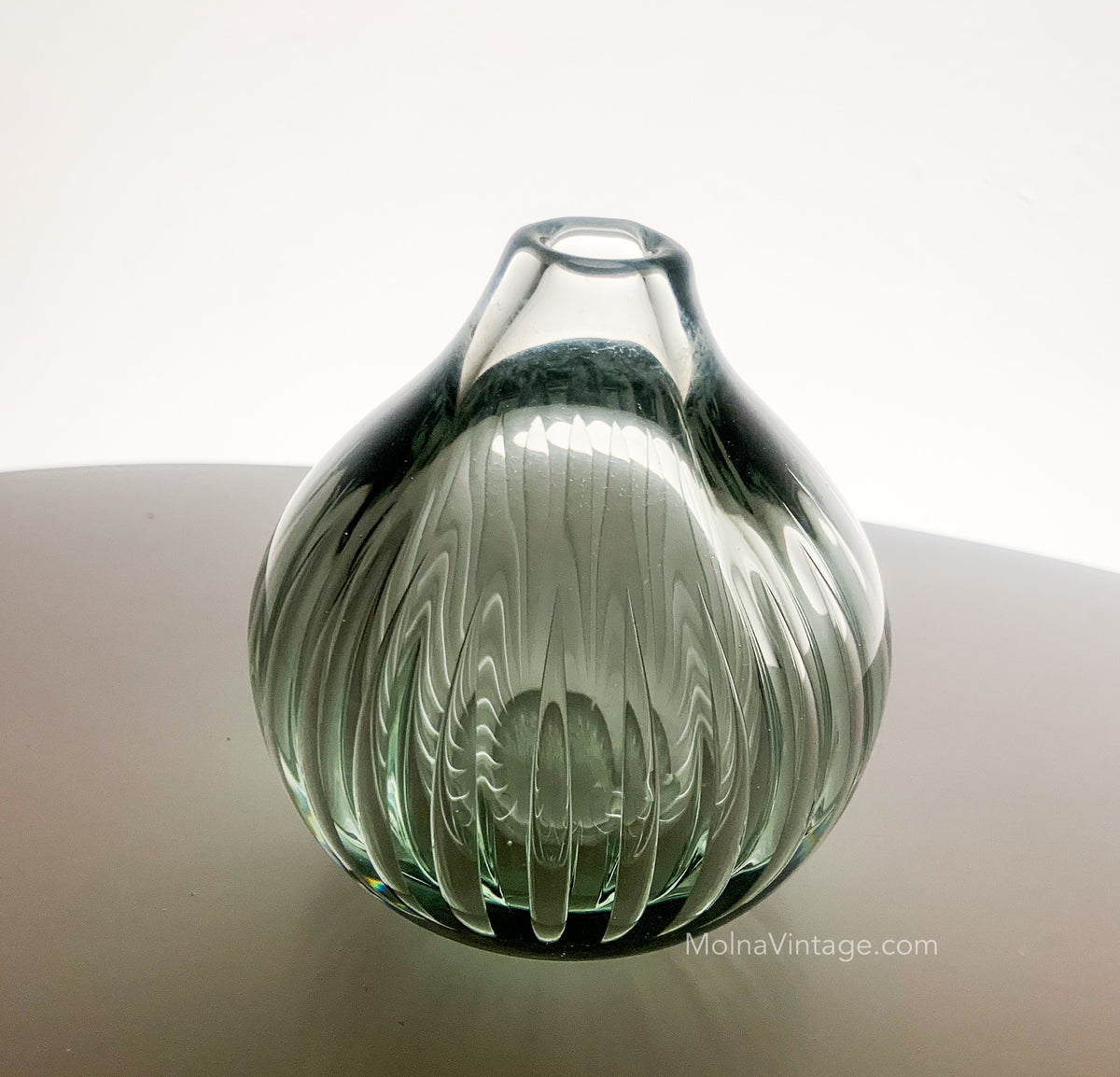 Kaisla art glass object by Kaj Franck, Nuutajärvi