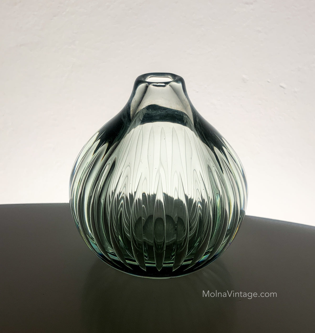 Kaisla art glass object by Kaj Franck, Nuutajärvi