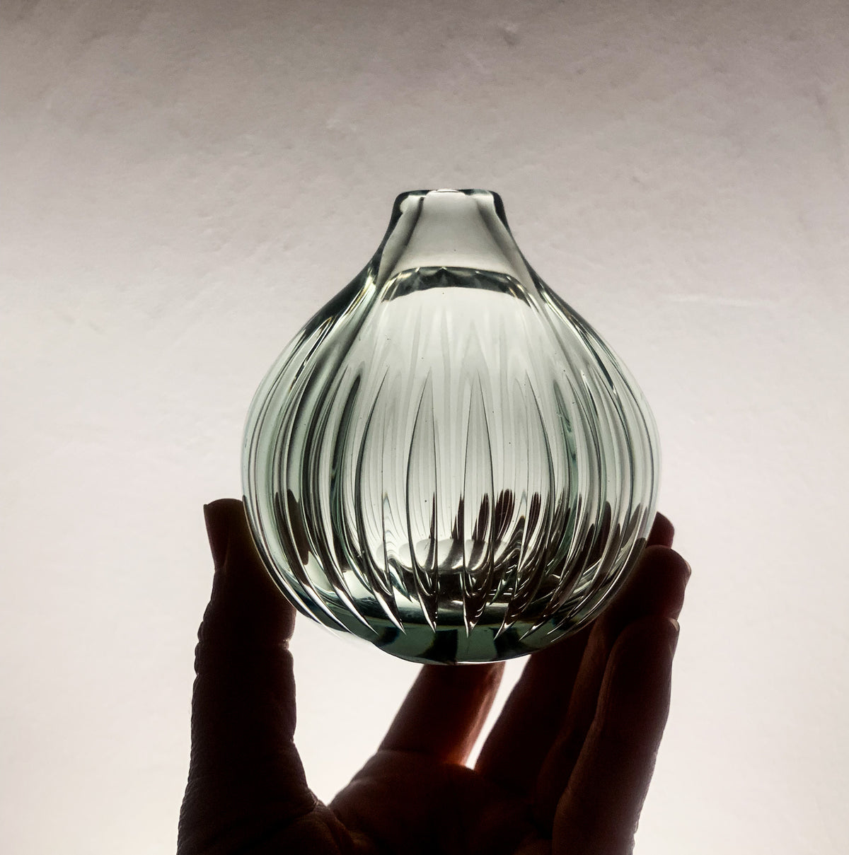 Kaisla art glass object by Kaj Franck, Nuutajärvi