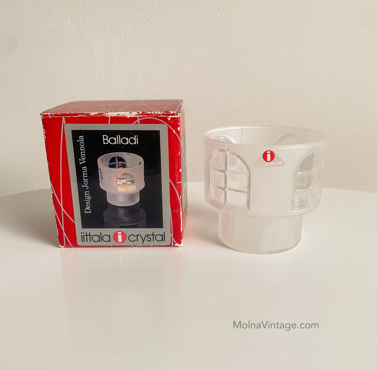 Balladi votive candleholder | Iittala Jorma Vennola