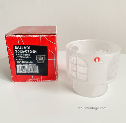 Balladi votive candleholder | Iittala Jorma Vennola