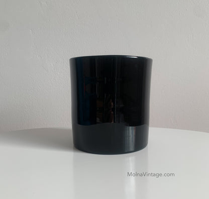 Black white opal vase | Nanny Still, Riihimäki