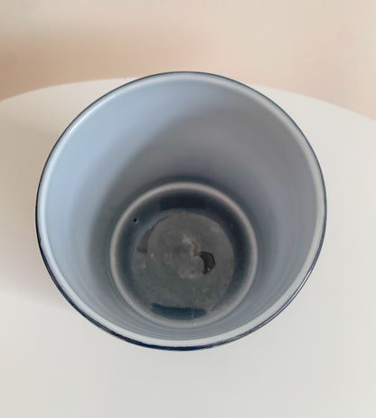 Black white opal vase | Nanny Still, Riihimäki