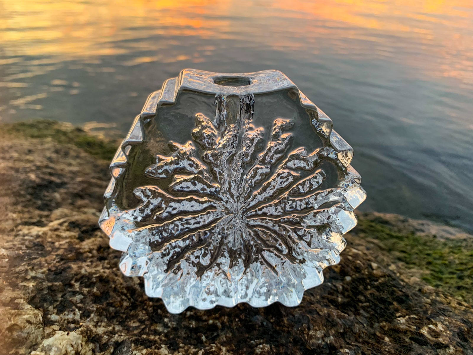 Made in Norway 1960s style glass