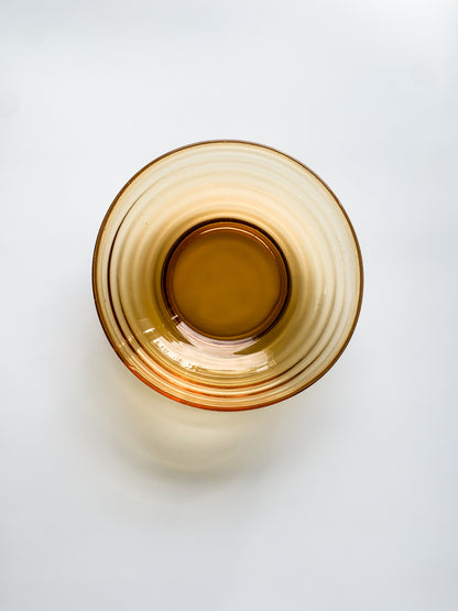 Aino Aalto Bölgeblick Amber Glass Bowl | Karhula