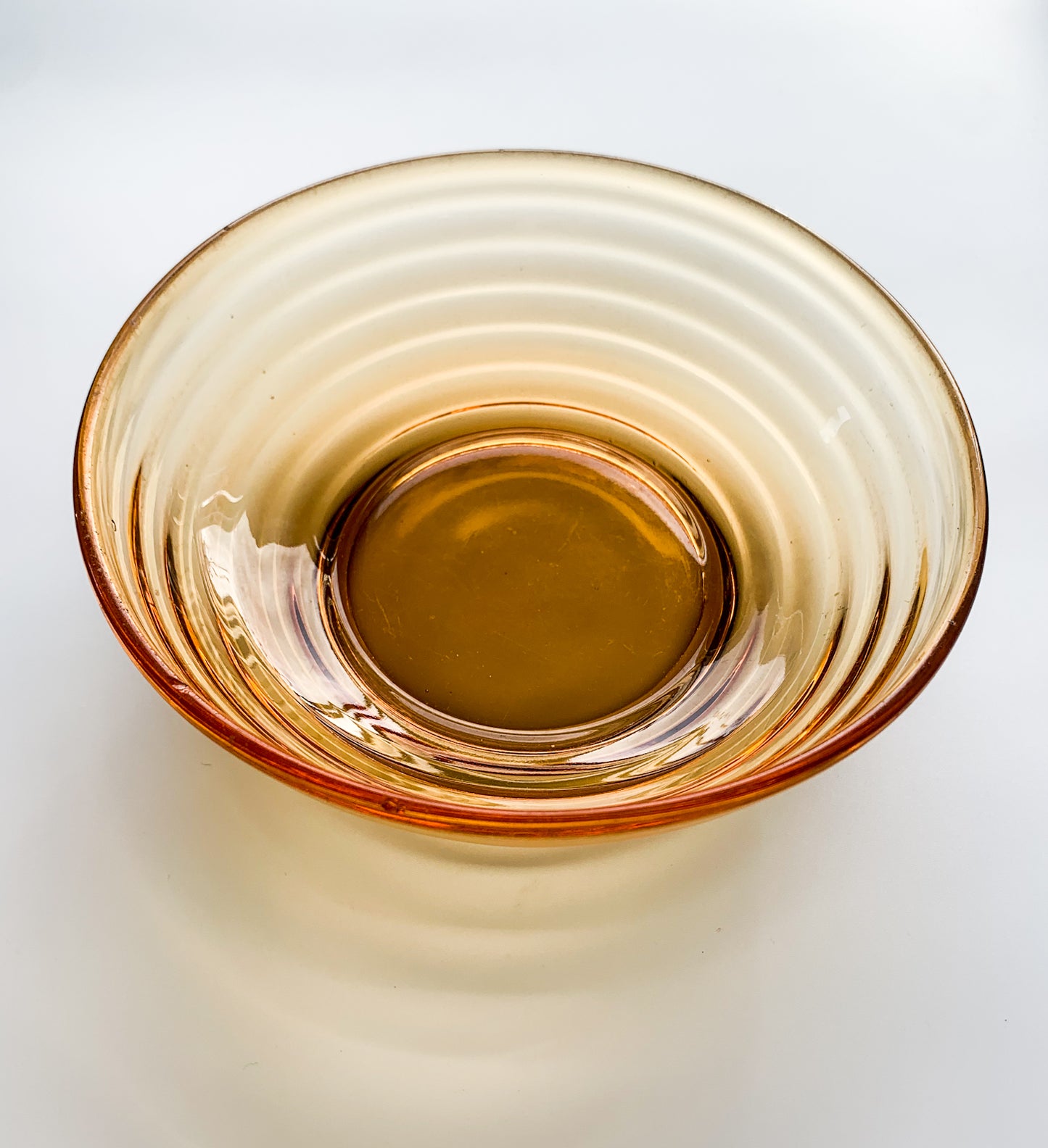 Aino Aalto Bölgeblick Amber Glass Bowl | Karhula