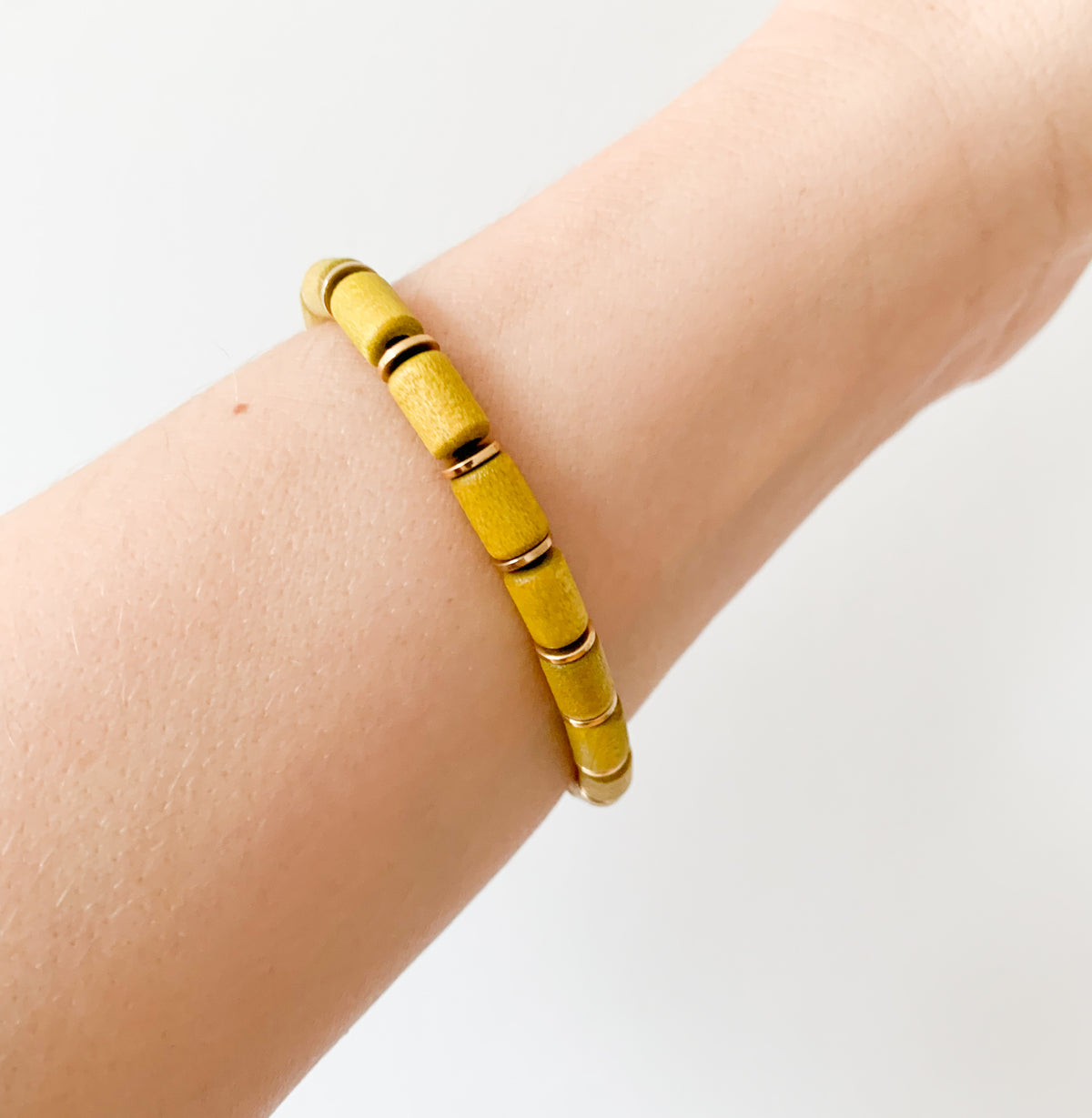 Wood metal bracelet by Aarikka