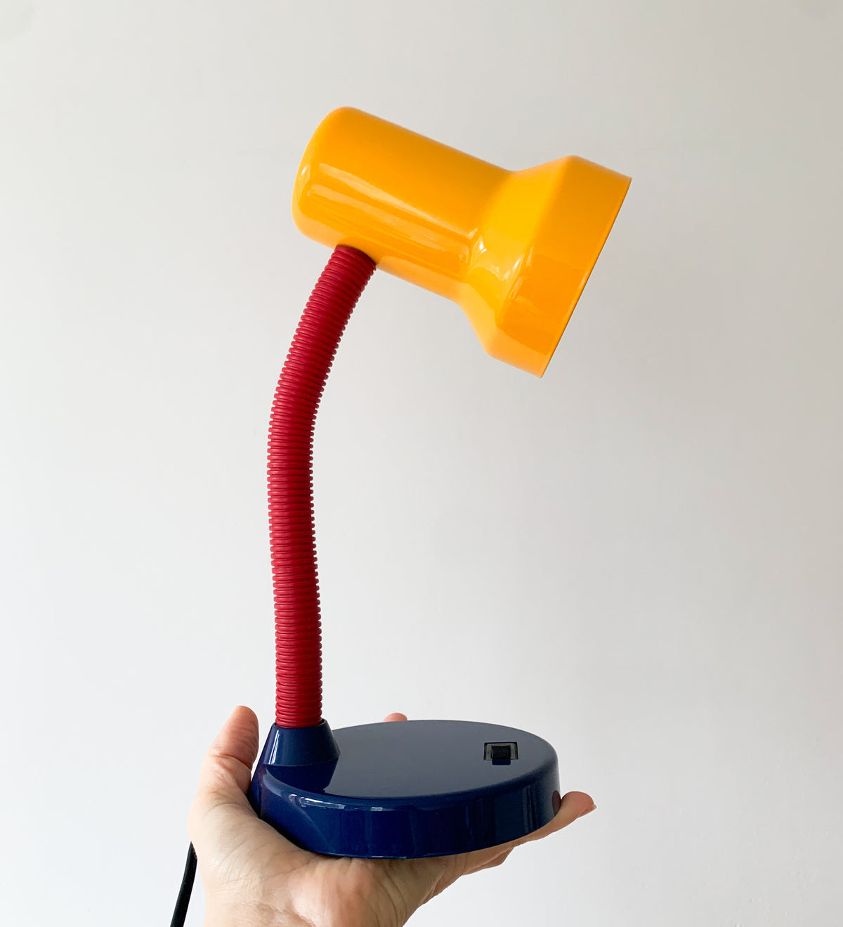 Massive Memphis style table lamp | Belgium