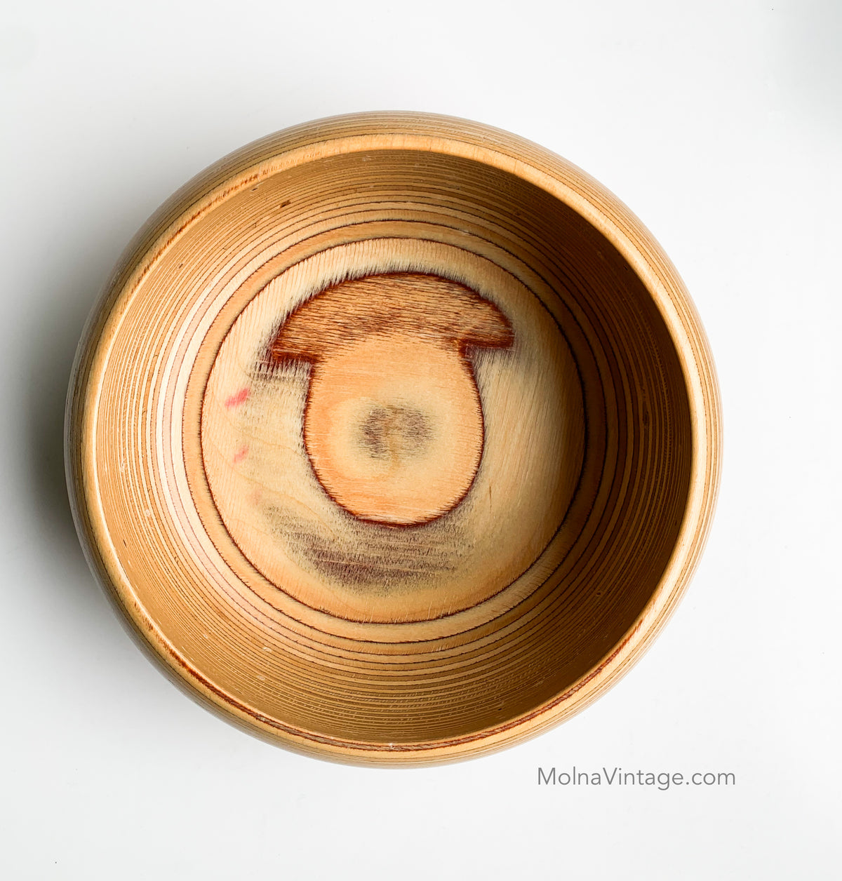 Wooden bowl by Paavo Asikainen, Finland