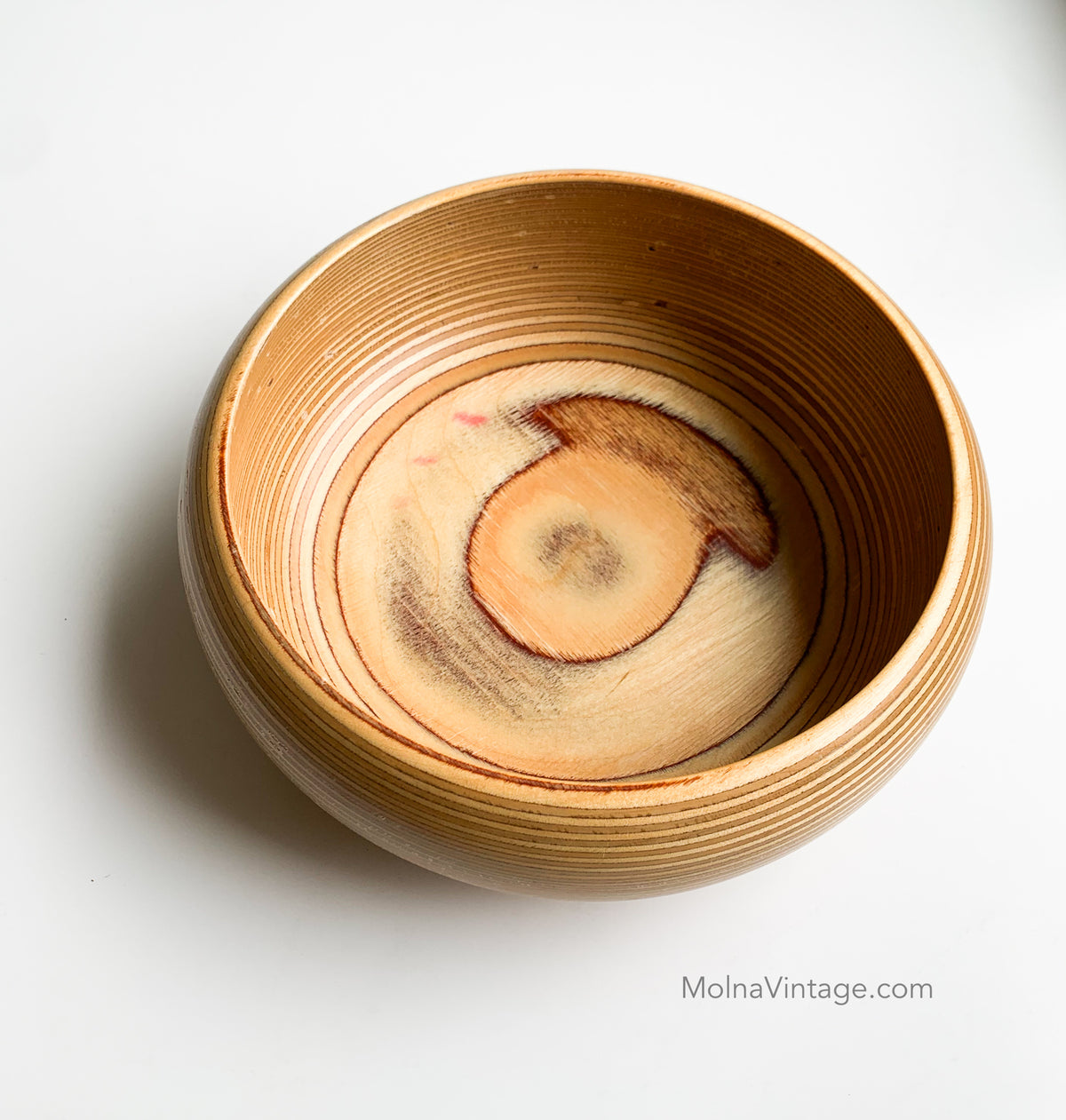 Wooden bowl by Paavo Asikainen, Finland