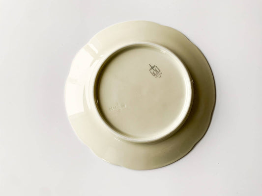 Arabia porcelain mark | Art Deco Plate Pomegranate AS form, 1930s