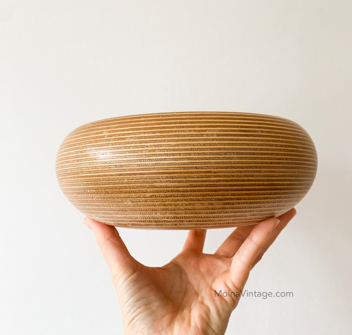 Wooden bowl by Paavo Asikainen, Finland