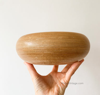 Wooden bowl by Paavo Asikainen, Finland