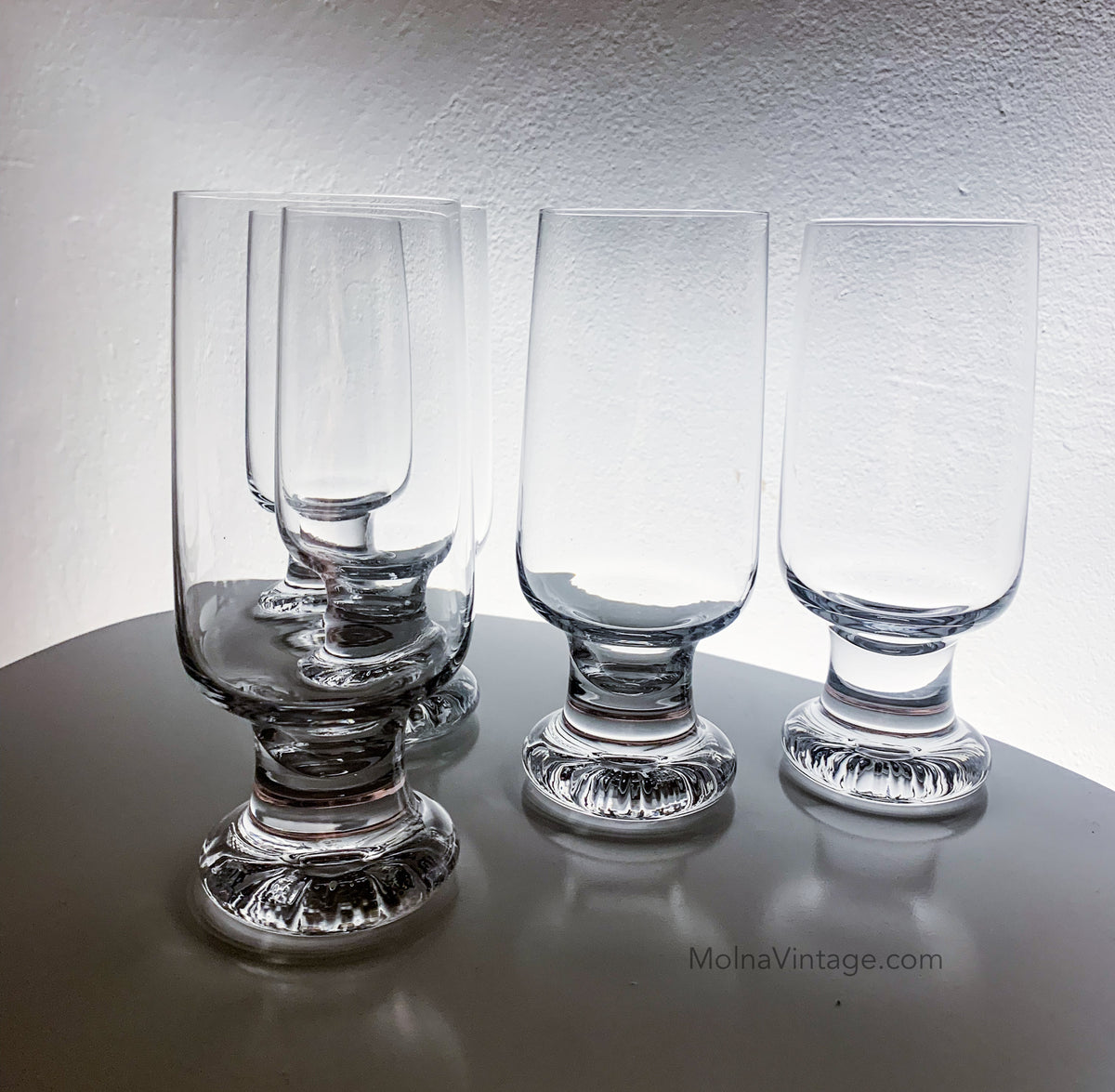 Tapio Wirkkala for Iittala | 5 “Joiku” beer glasses