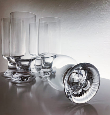 Tapio Wirkkala for Iittala | 5 “Joiku” beer glasses