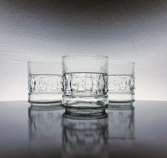 Riihimäen Lasi, Set of 3 Erkki shot glasses