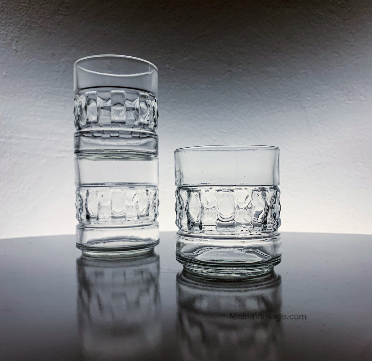 Riihimäen Lasi, Set aus 6 Erkki Schnapsgläsern