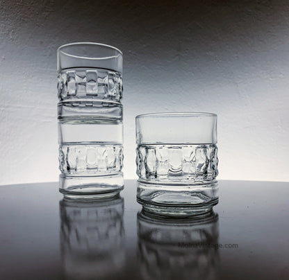 Riihimäen Lasi, Set aus 6 Erkki Schnapsgläsern
