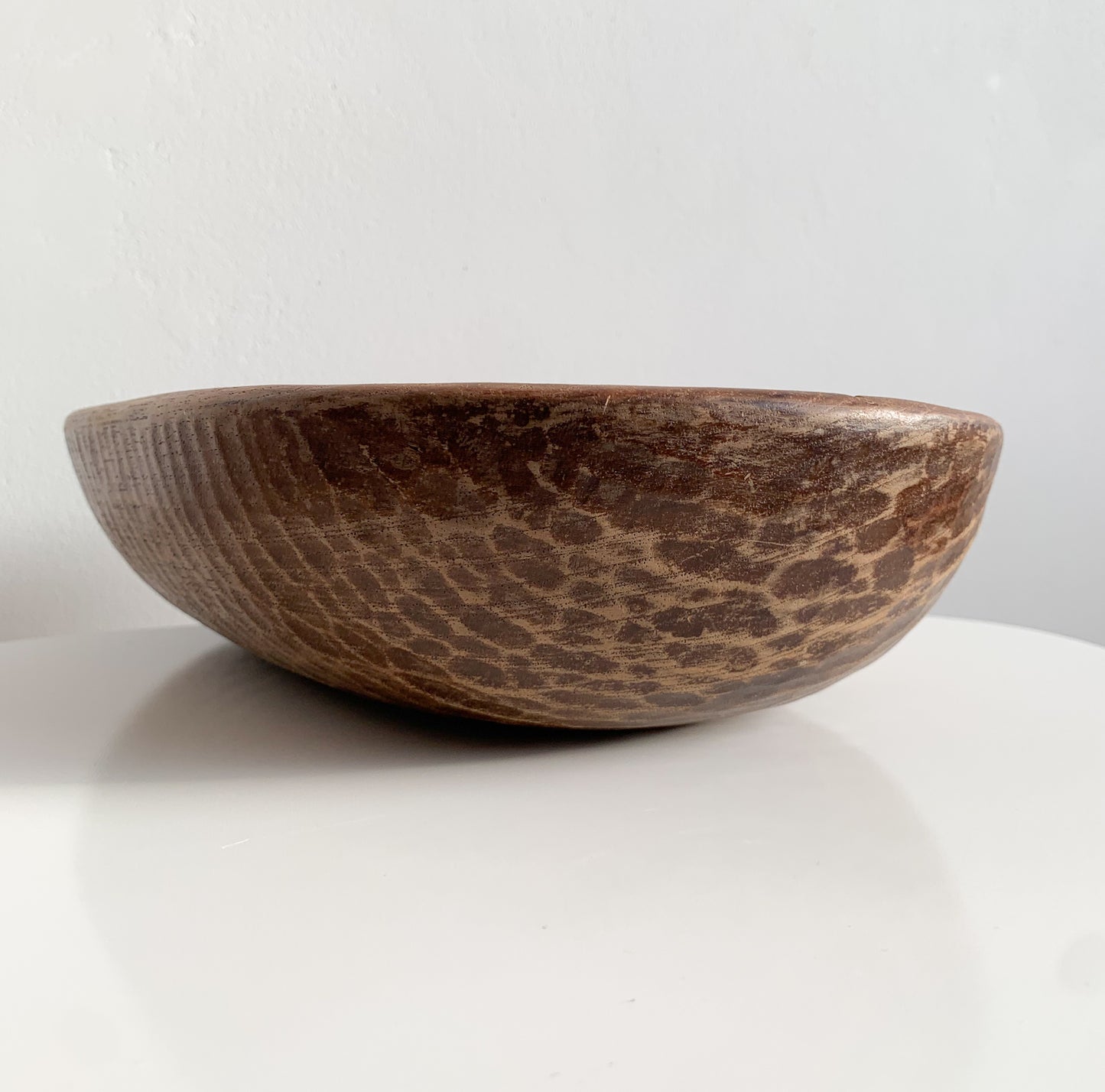 Handmade Ash Wood Midcentury Bowl