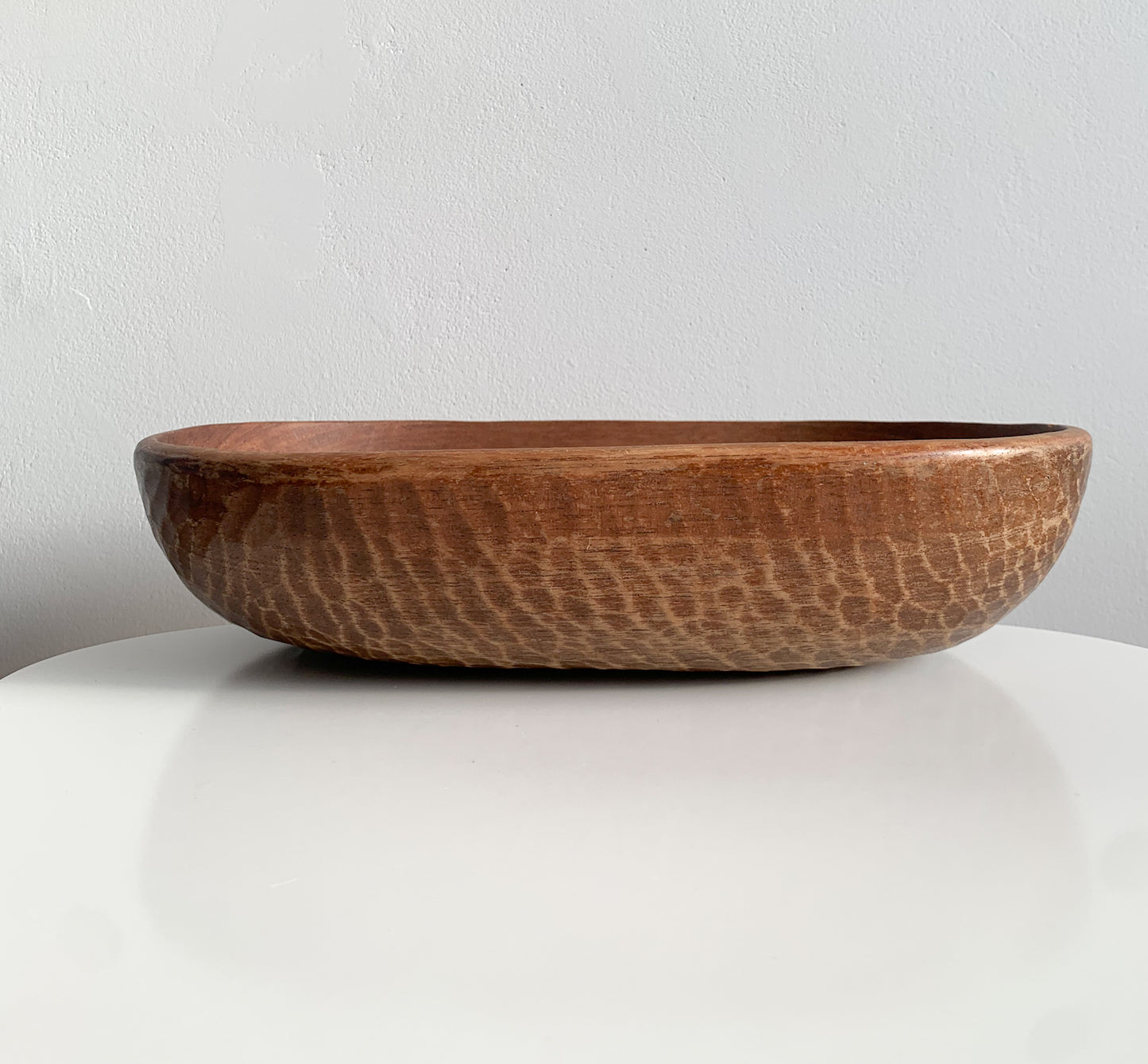 Handmade Ash Wood Midcentury Bowl