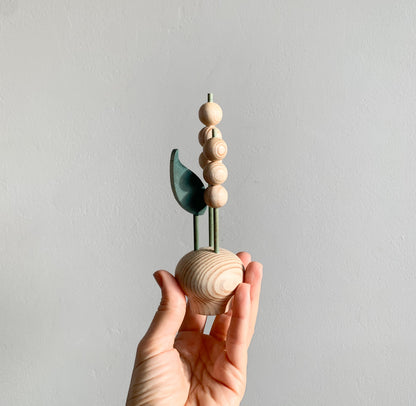 Aarikka Finland | Lily of the Valley Wooden Figurine