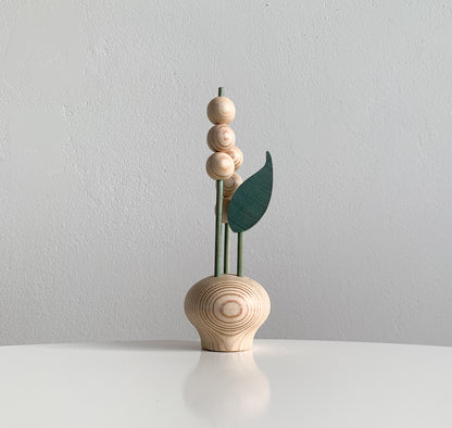 Aarikka Finland | Lily of the Valley Wooden Figurine