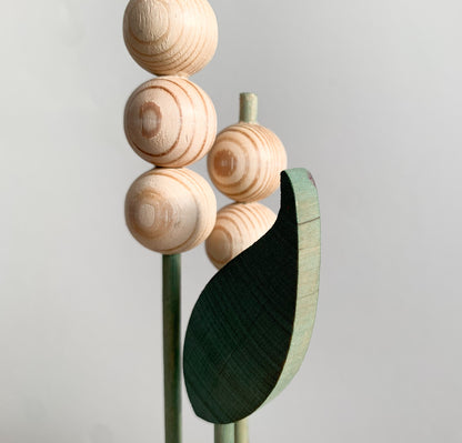 Aarikka Finland | Lily of the Valley Wooden Figurine