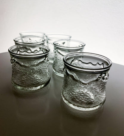 Riihimäen Lasi | Erkki Siiroinen Shot 6 Glasses