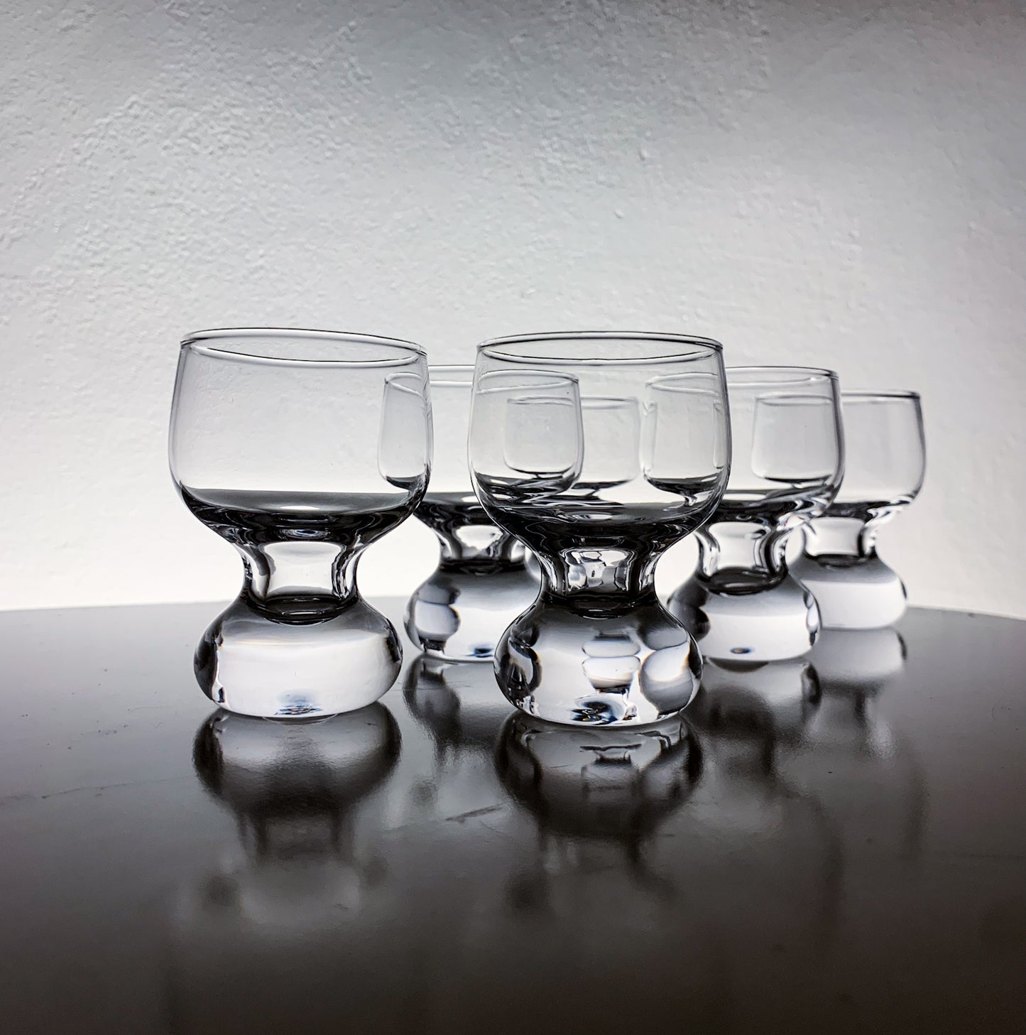Riihimaen Lasi Nostalgia 6 Glasses by Erkki Siiroinen