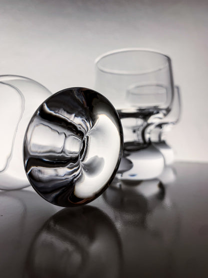 Riihimaen Lasi Nostalgia 6 Glasses by Erkki Siiroinen