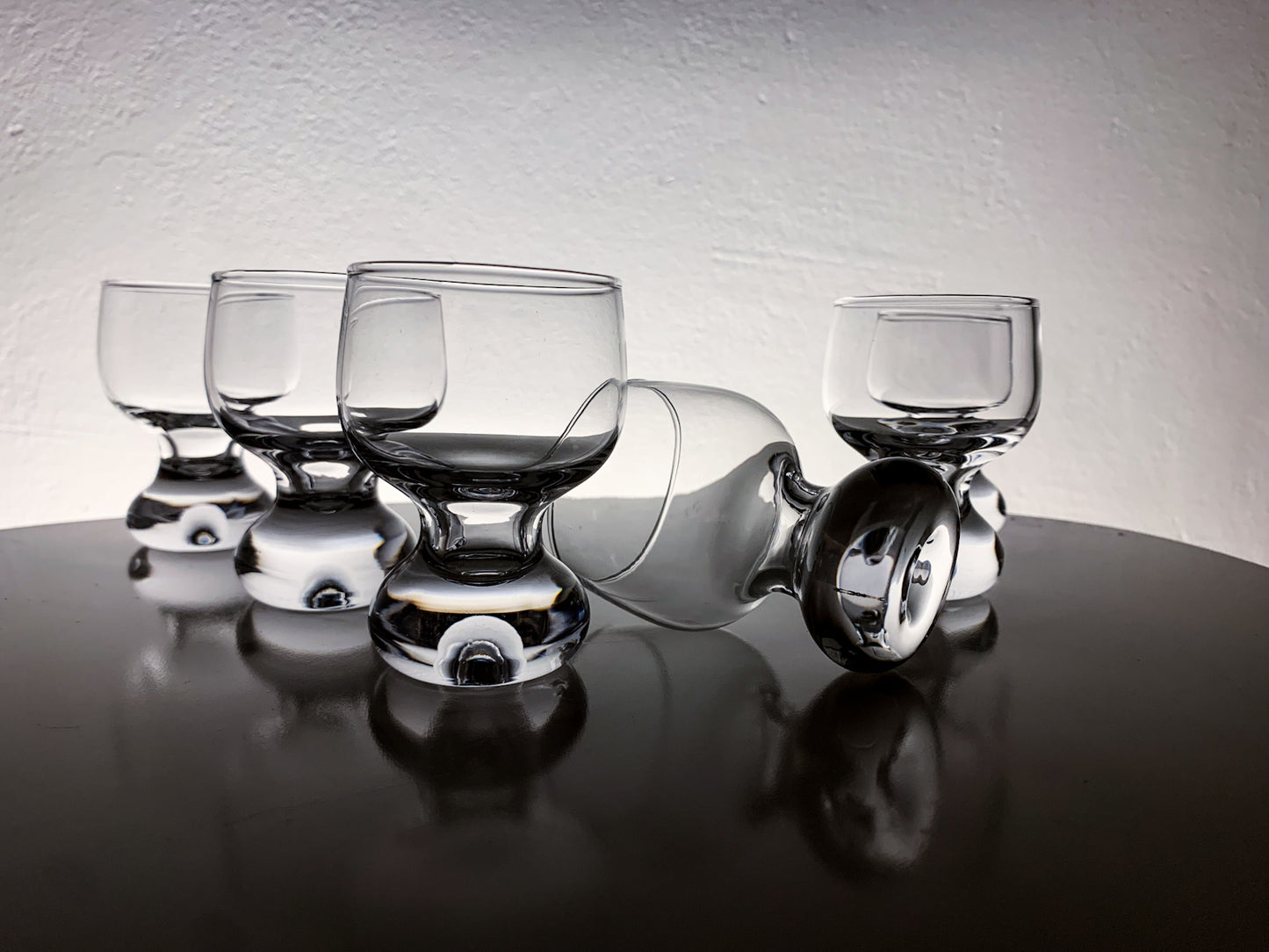Riihimaen Lasi Nostalgia 6 Glasses by Erkki Siiroinen