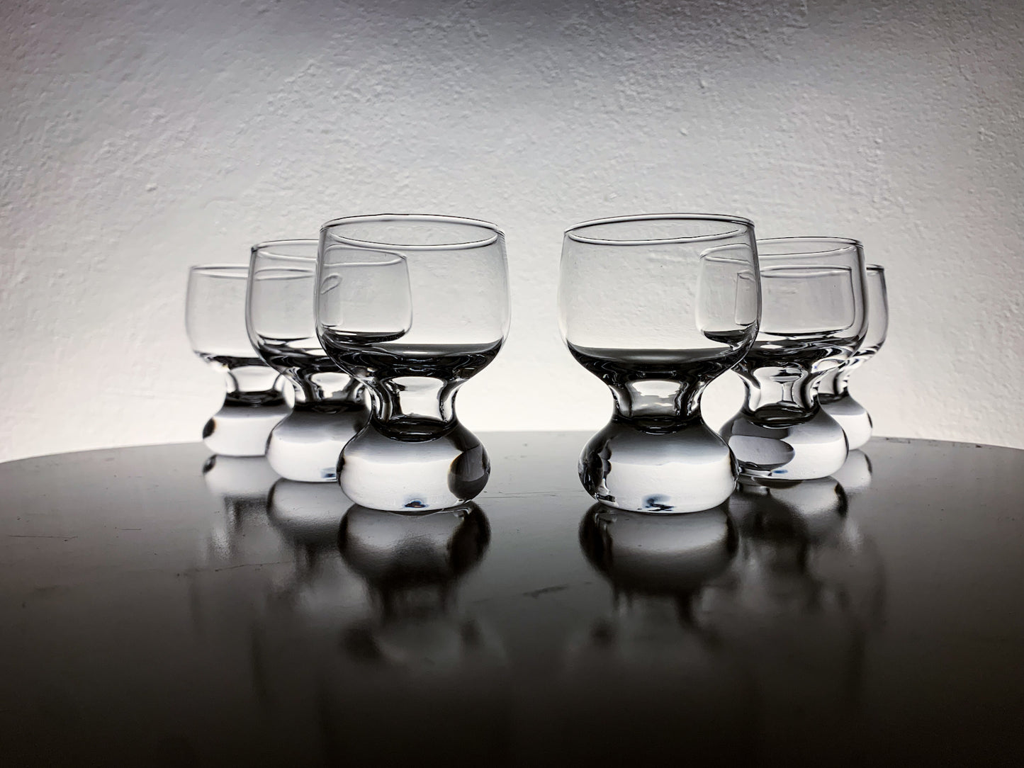 Riihimaen Lasi Nostalgia 6 Glasses by Erkki Siiroinen