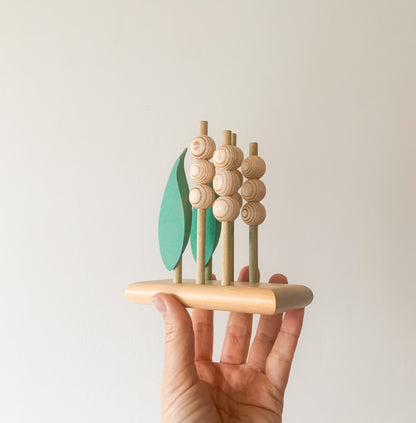 Aarikka Finnland | Maiglöckchen Holzfigur